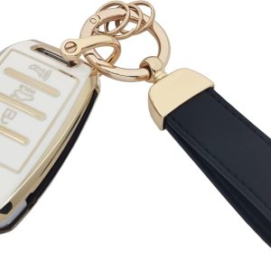 Funda para llavero de TPU para Kia Sorento Sportage Rio Soul Forte Optima Carens Picanto Flip sin llave Funda para llavero de TPU para Kia Sorento Sportage Rio Soul Forte Optima Carens Picanto Flip sin llave