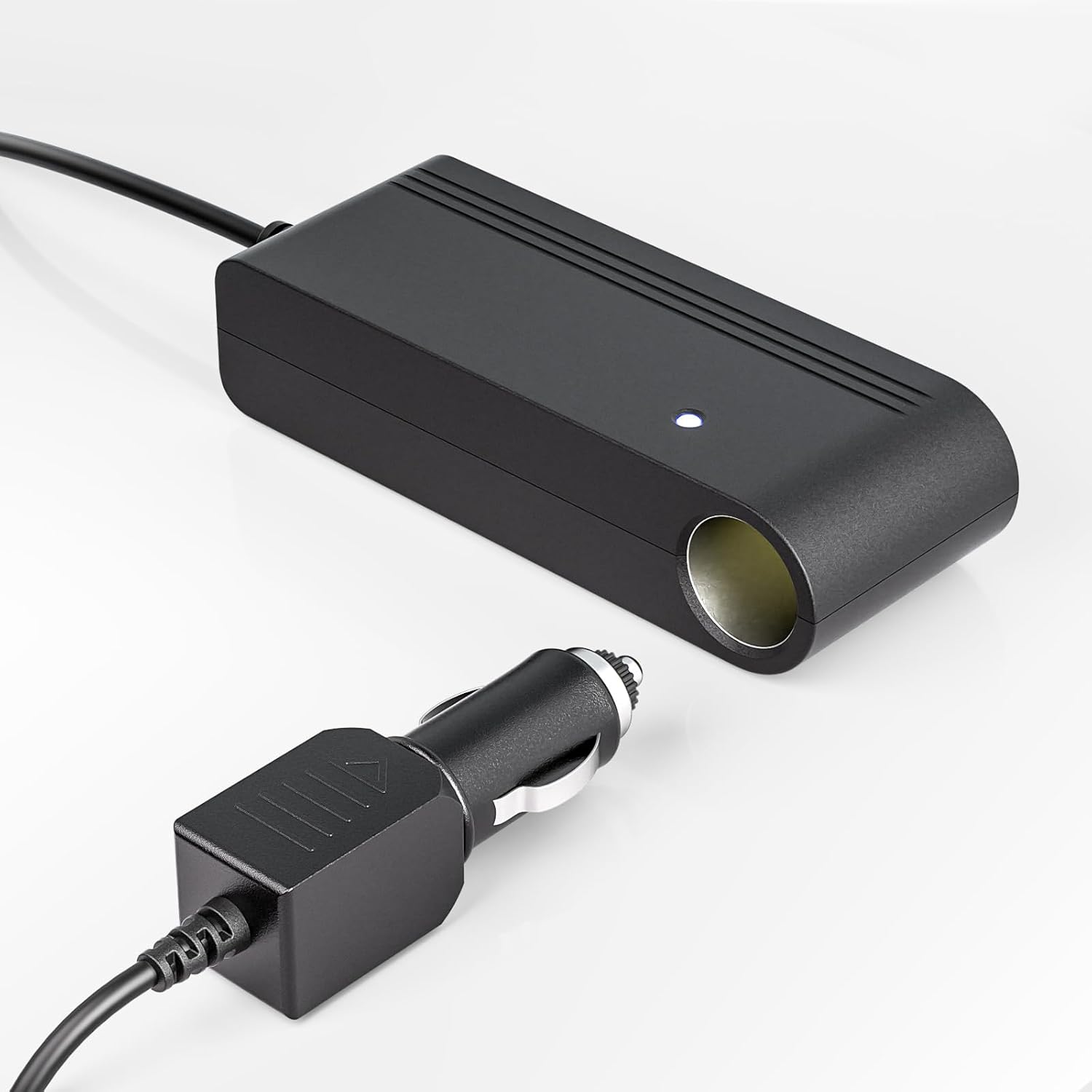 Adaptador de corriente de CA a CC de 12 V, 8 A, 96 W, 110  240 V CA a 12 V CC, convertidor de enchufe de encendedor de cigarrillos, convertidor de