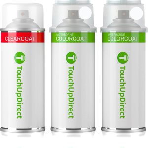 TouchUpDirect UG White Platinum Pearl Tricoat Compatible With Ford Exact Match Touch Up Paint Aerosol – Essential Package TouchUpDirect UG White Platinum Pearl Tricoat Compatible With Ford Exact Match Touch Up Paint Aerosol – Essential Package