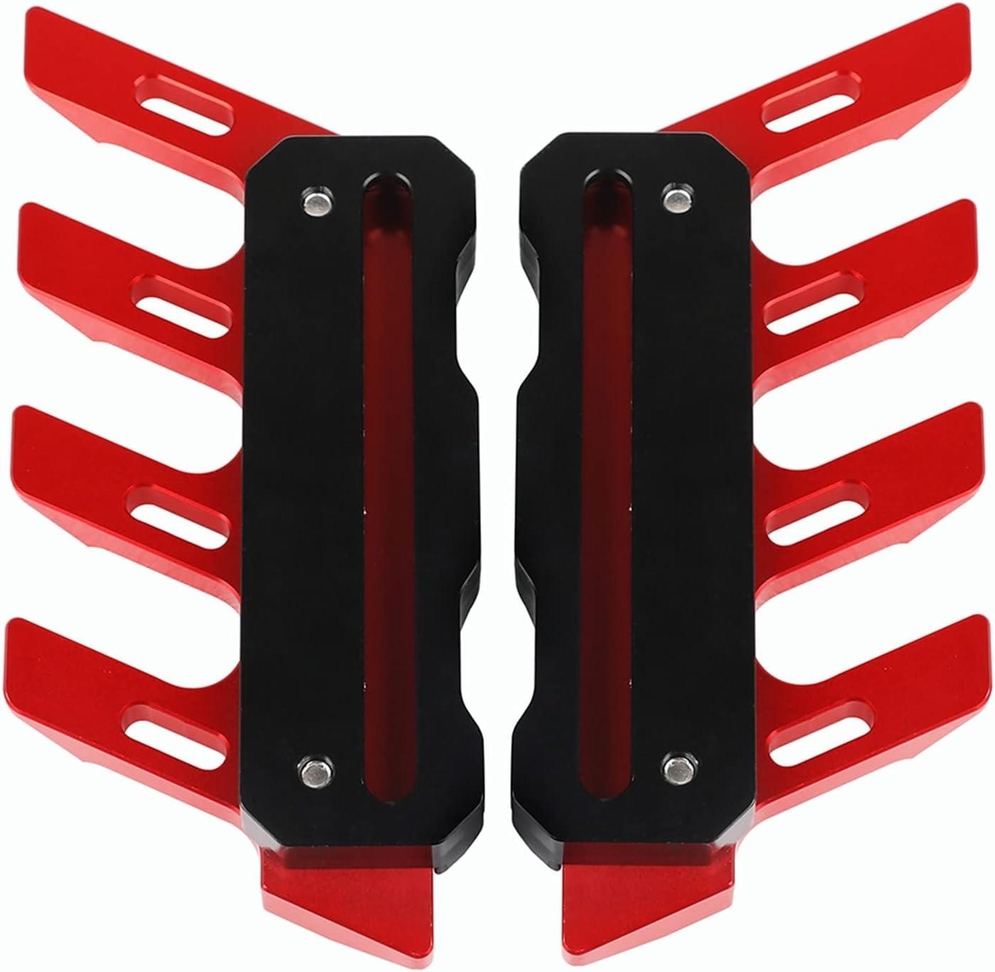 Protector de guardabarros delantero Moto para SUZUKI V-STROM 1000 650 DL650 DL1000 2015 2016 2017 anticaídas (color rojo)