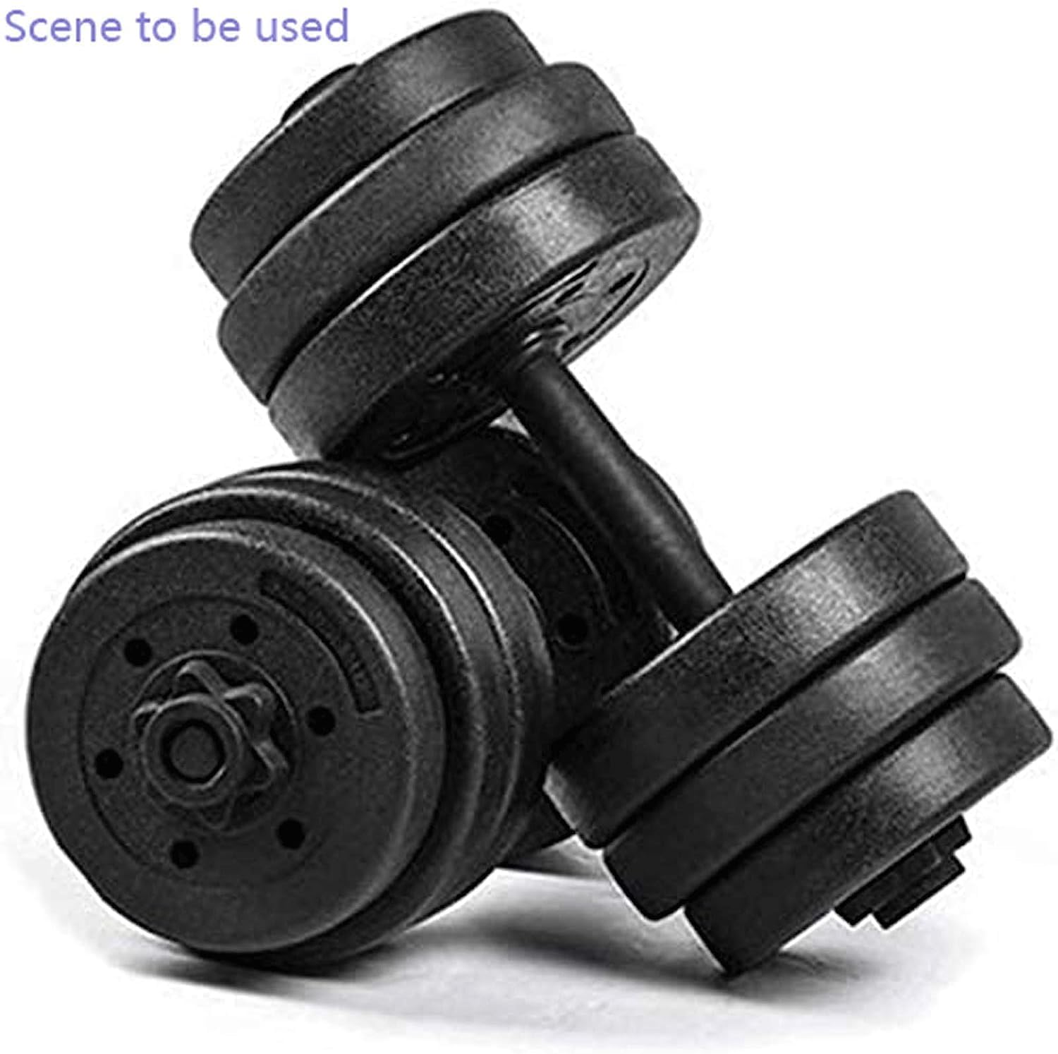 Dumbbell Collars 1 inch Dumbbell Hex Nut Barbell Collar Clamps Weight Clips for Dumbbells,Spinlock Collars for 1 Inch Standard Barbells Bars Sports