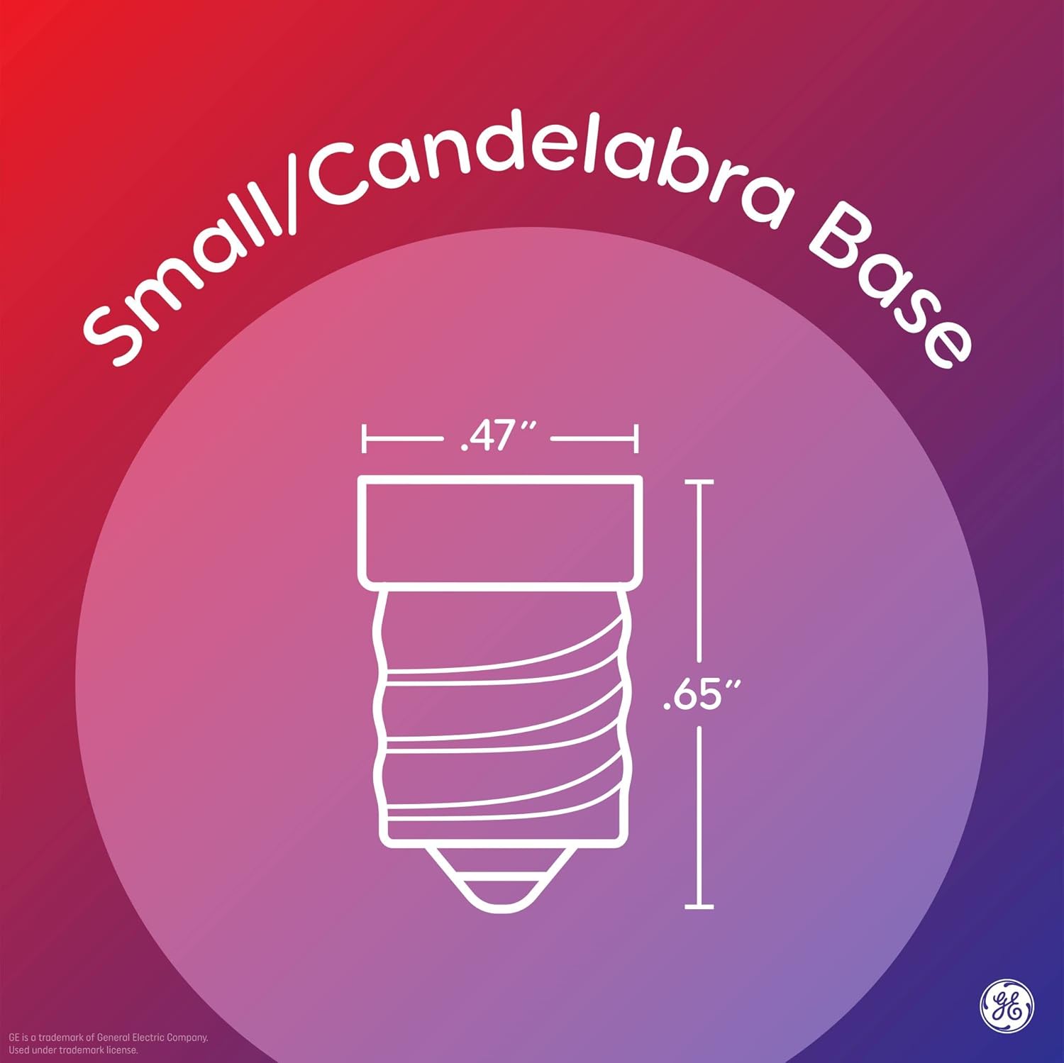 GE Refresh – Bombillas LED HD, 60 vatios, luz diurna, bombillas decorativas, transparente, base pequeña (paquete de 2)