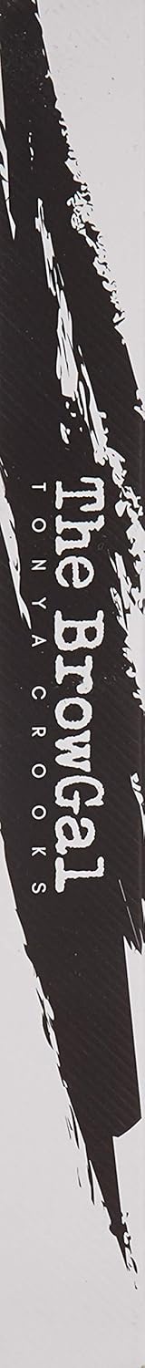 The BrowGal – 3 en 1, lápiz de cejas delgado – 06 con tapa afiladora y cepillo de carrete – Dibuja pequeños pelos de cejas y rellenos en áreas