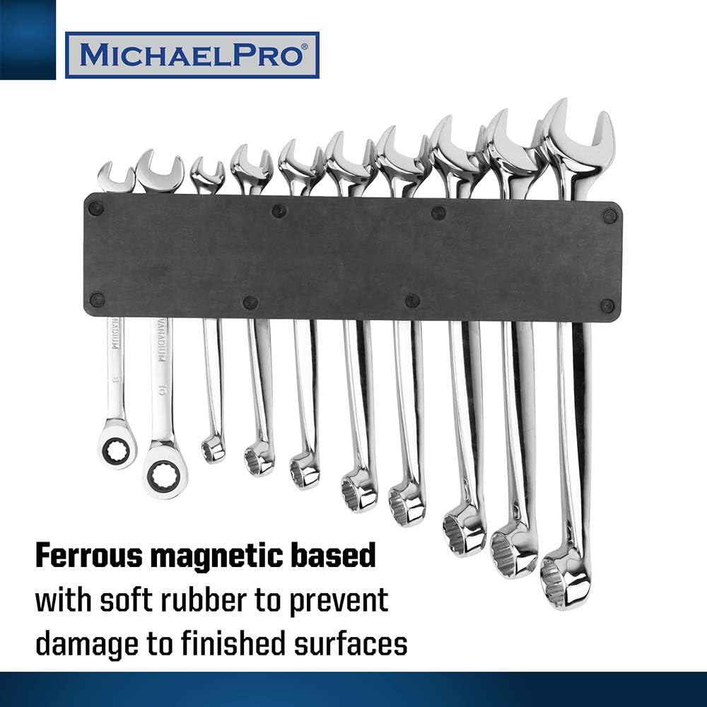 MichaelPro MP014005 – Soporte magnético para llaves, organizador de llaves magnéticas de 10 piezas, soporte para llaves para mantener tus llaves
