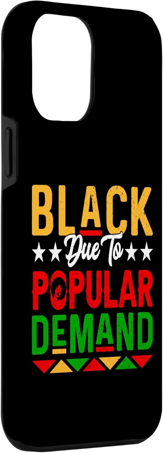 iPhone 14 Plus Black Due To Popular Demand African Pride Black History Case
