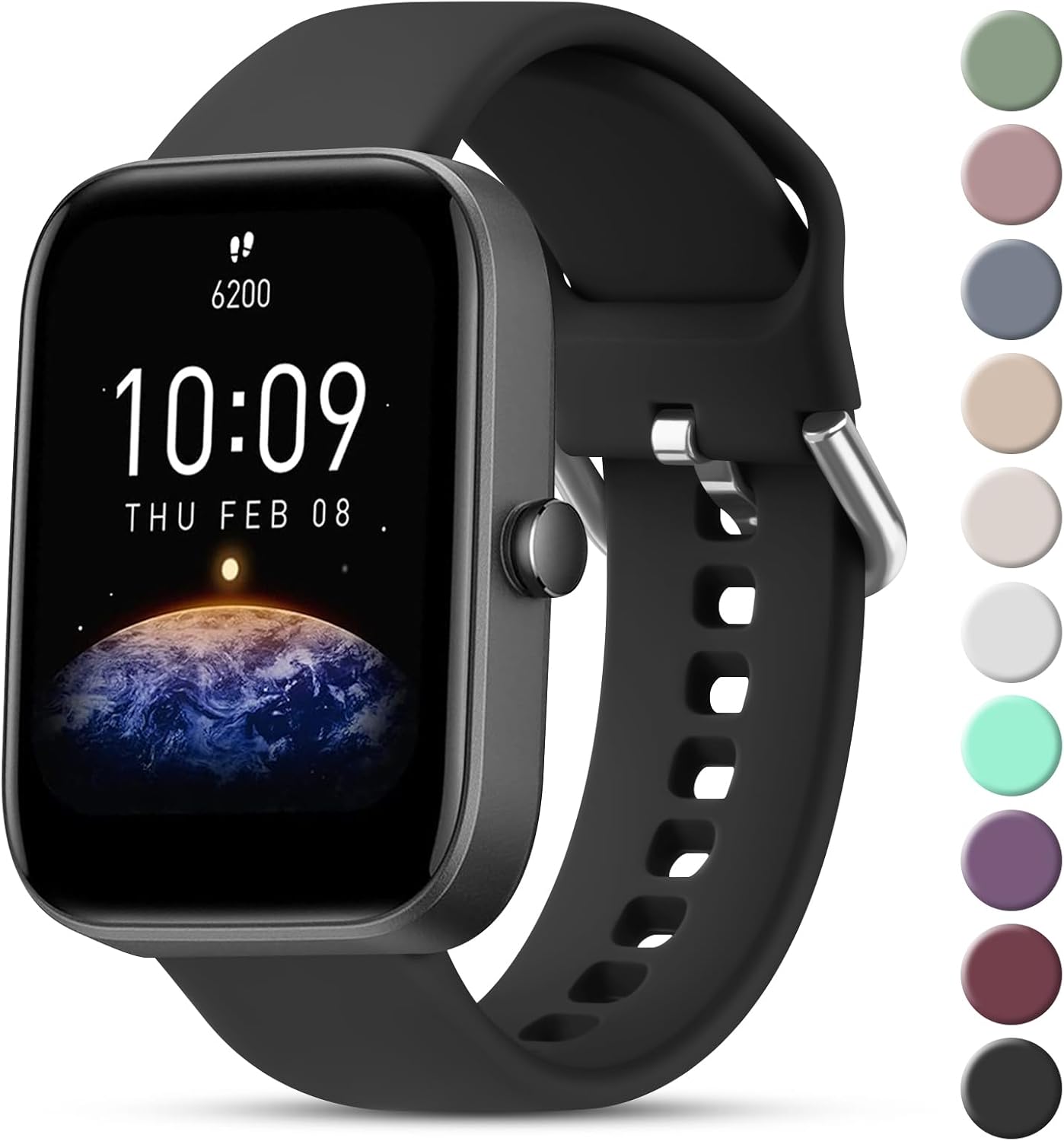 Bandas para Amazfit Bip 3  Bip 3 Pro Band mujeres hombres, Amazfit Bip U Pro  Bip  Bip Lite  Bip S lite  Bip S lite  Bip U, correa de repuesto de