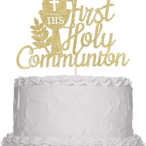 Decoración para tartas de primera comunión, adecuada para Ramadán, bautismo, bautismo religioso, baby shower, cumpleaños de niños, Dios bendiga, Decoración para tartas de primera comunión, adecuada para Ramadán, bautismo, bautismo religioso, baby shower, cumpleaños de niños, Dios bendiga,