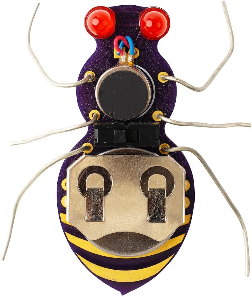 Jitterbug Kit de soldadura  Proyectos electrónicos de bricolaje para principiantes  Proyecto de ciencia de práctica STEM  Placas de circuito de