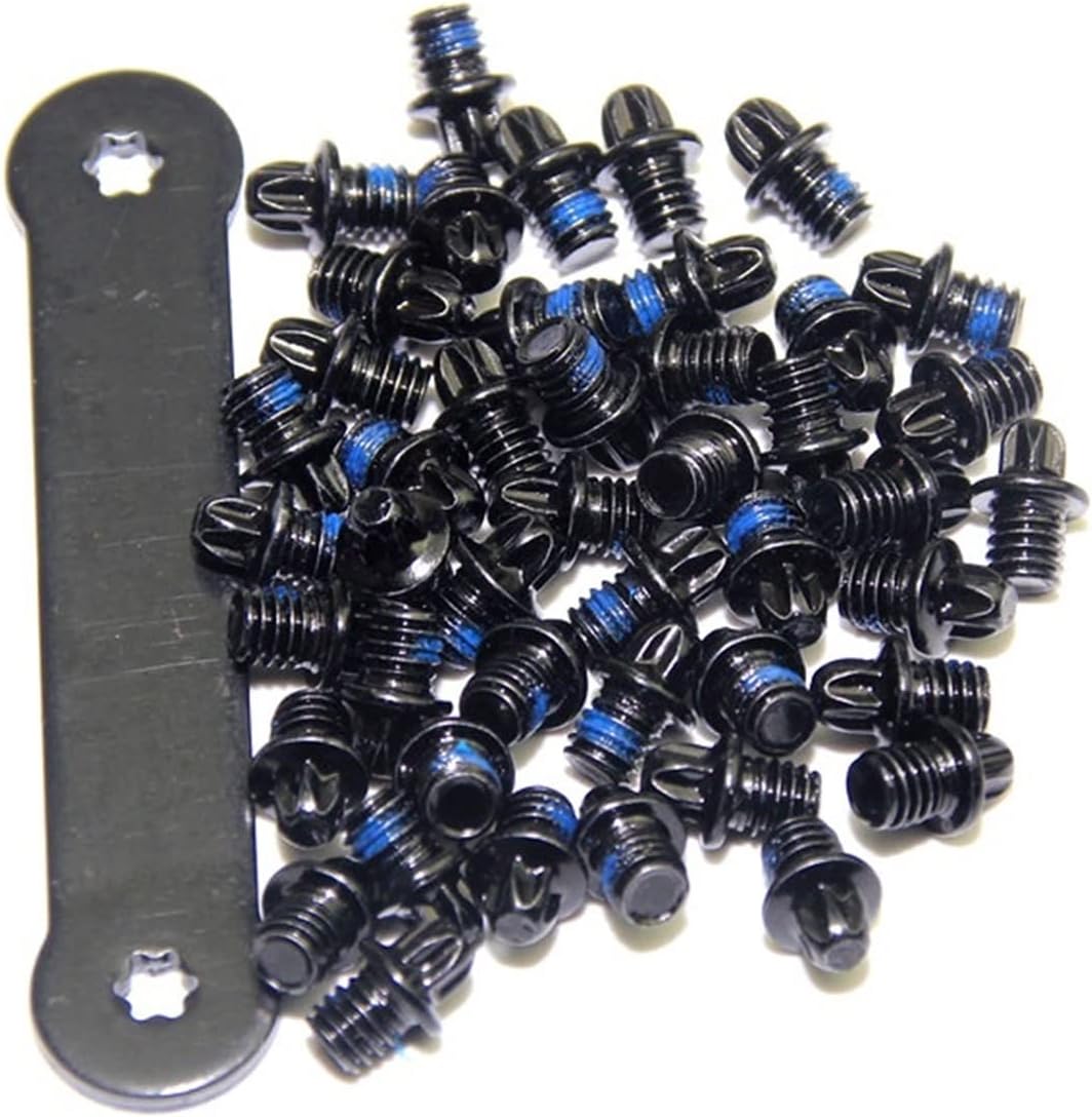 XENITE Pernos de pedal de bicicleta MTB Pedal Tornillos antideslizantes Piezas de pedal de ciclismo Pedales de pasador
