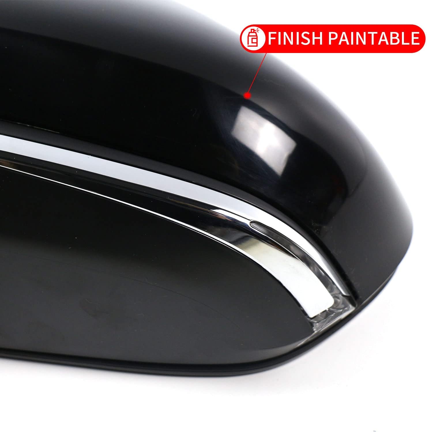 Marretoo Conjunto de espejo retrovisor lateral para Toyota Camry lado del conductor 2018 2019 2020 2021 2022 2023  Potencia  Calefacción  Señal de