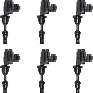 ENA Juego de 6 bobinas de encendido compatibles con Nissan Infiniti 300ZX J30 1990 1991 1992 1993 1994 1995 1996 1997 3.0L V6 repuesto para UF132 ENA Juego de 6 bobinas de encendido compatibles con Nissan Infiniti 300ZX J30 1990 1991 1992 1993 1994 1995 1996 1997 3.0L V6 repuesto para UF132