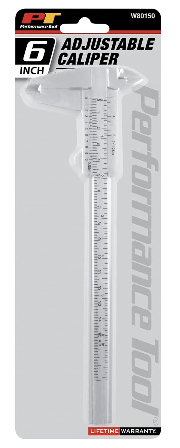 Performance Tool W80150 – Pinza de plástico de 6 pulgadas, color negro (paquete de 2)