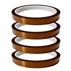 VCHOMY Cinta de calor para sublimación, prensa de calor, poliimida de transferencia de calor, 500 , resistente a altas temperaturas, Kapton, cinta VCHOMY Cinta de calor para sublimación, prensa de calor, poliimida de transferencia de calor, 500 , resistente a altas temperaturas, Kapton, cinta