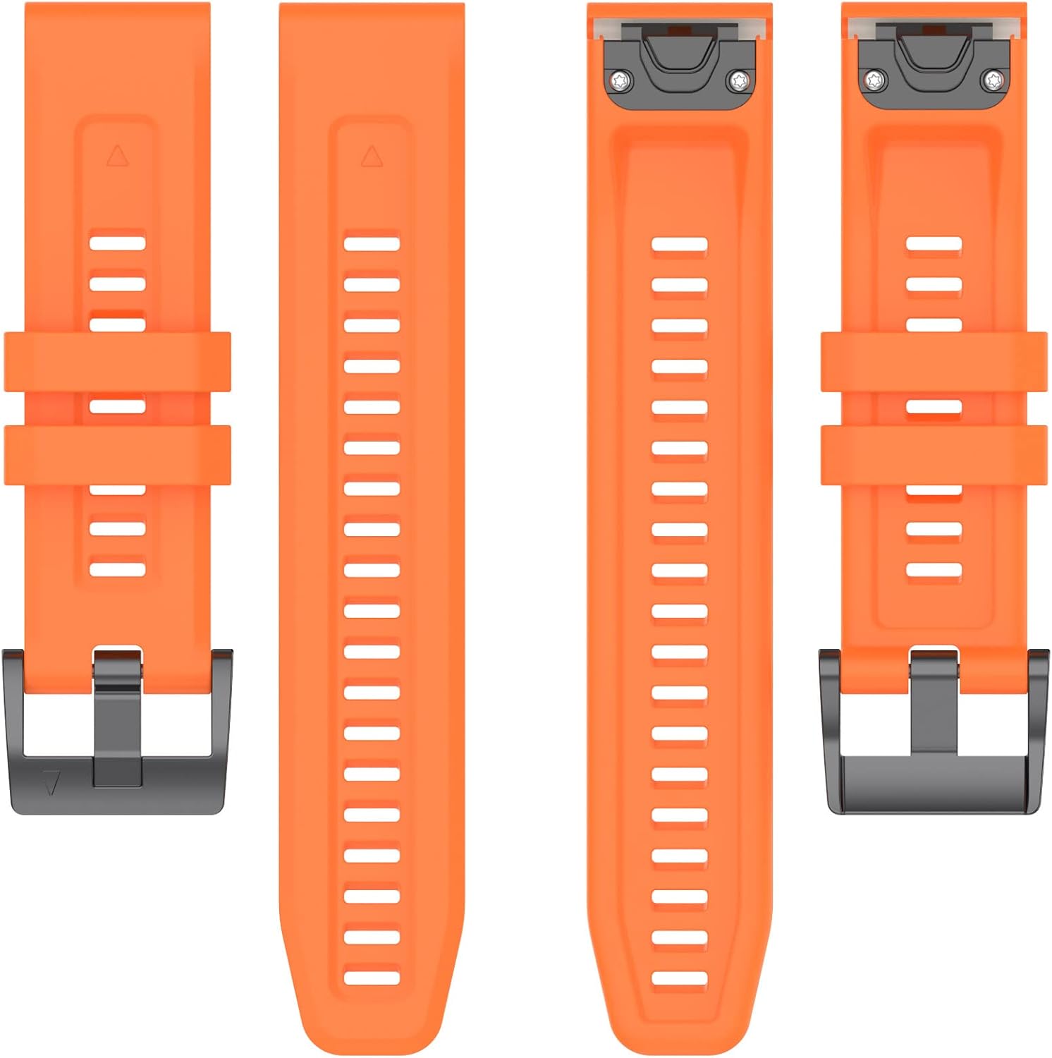 SENGKOB Compatible con Fenix 6 correas de 0.866in de silicona suave de fácil ajuste para relojes inteligentes Fenix 6