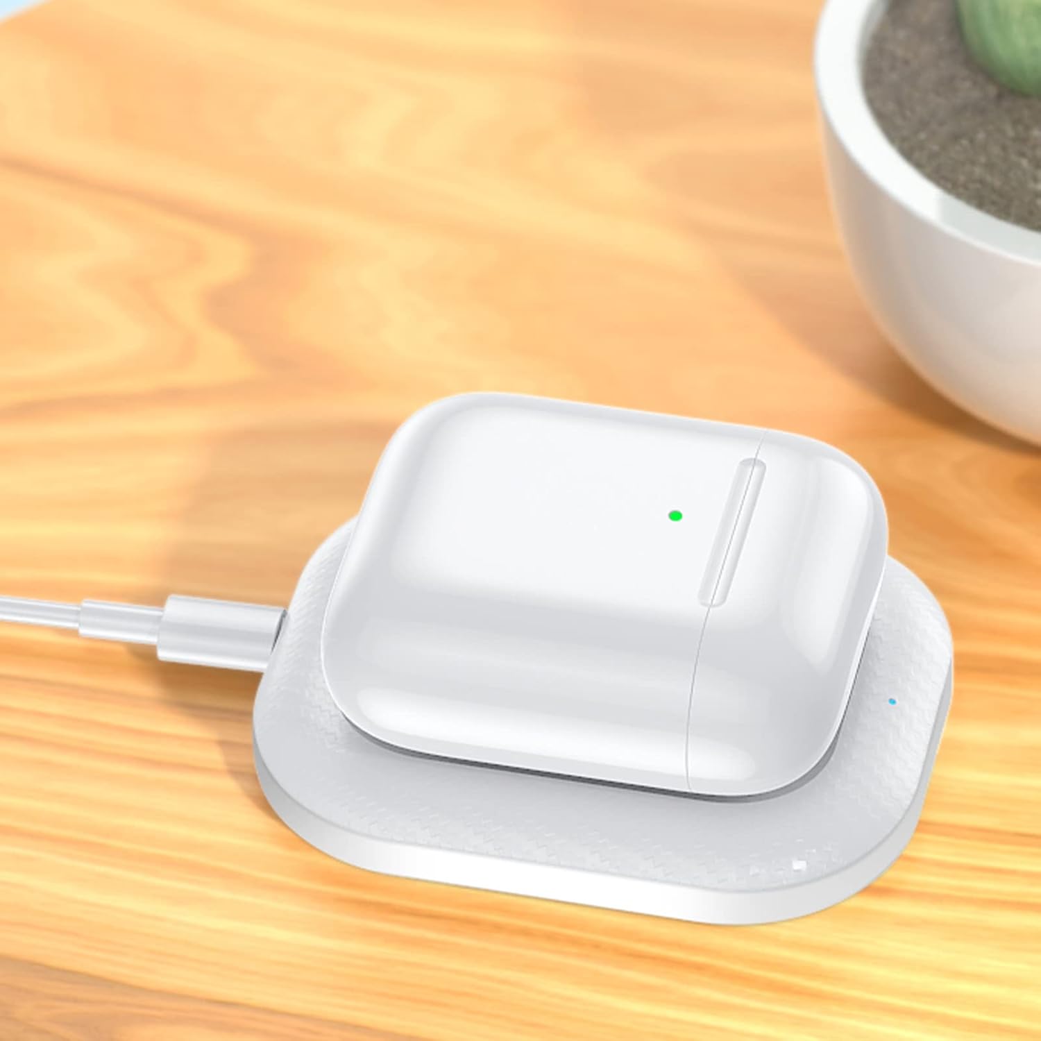 Auriculares inalámbricos Bluetooth Cargador inalámbrico para 3 generación Pro 2 generación Estación de carga inalámbrica Auriculares inalámbricos