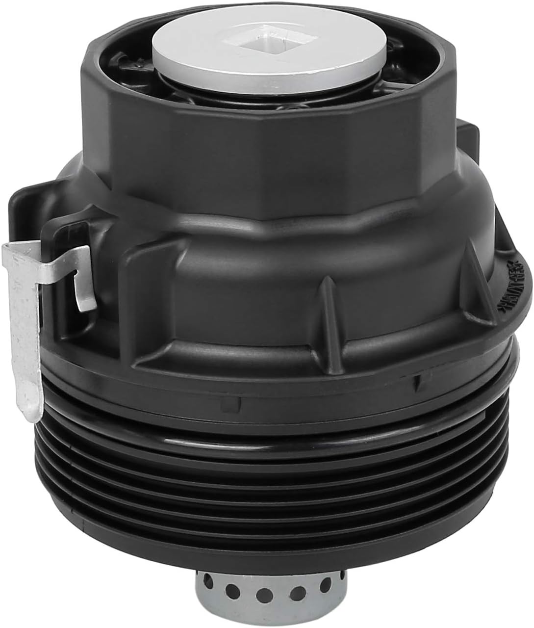 X AUTOHAUX Tapa de filtro de aceite negra 15650-38020 repuesto para Toyota 4Runner FJ Tundra para Lexus