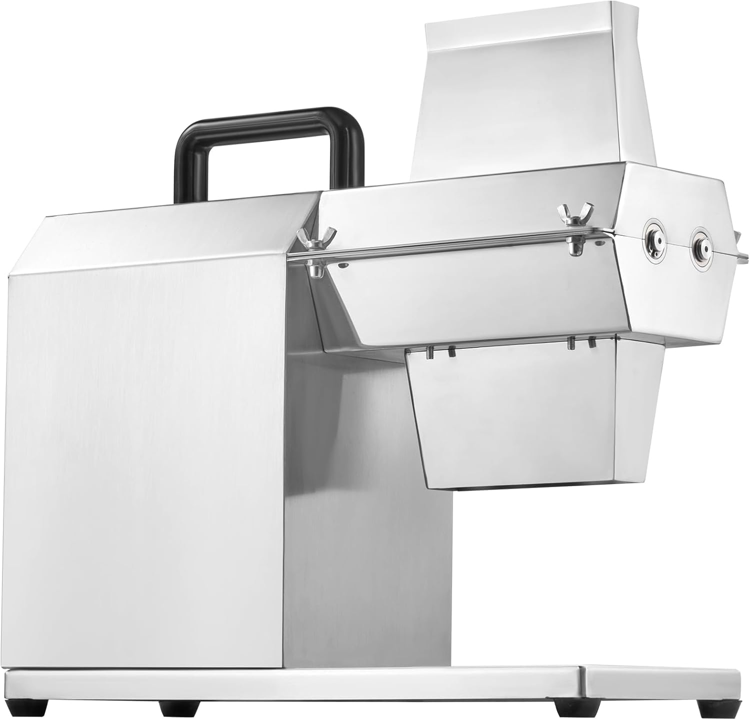 VEVOR Ablandador de carne comercial, herramienta de cocina de acero inoxidable resistente con asa, pinza para carne y cepillo de limpieza, máquina