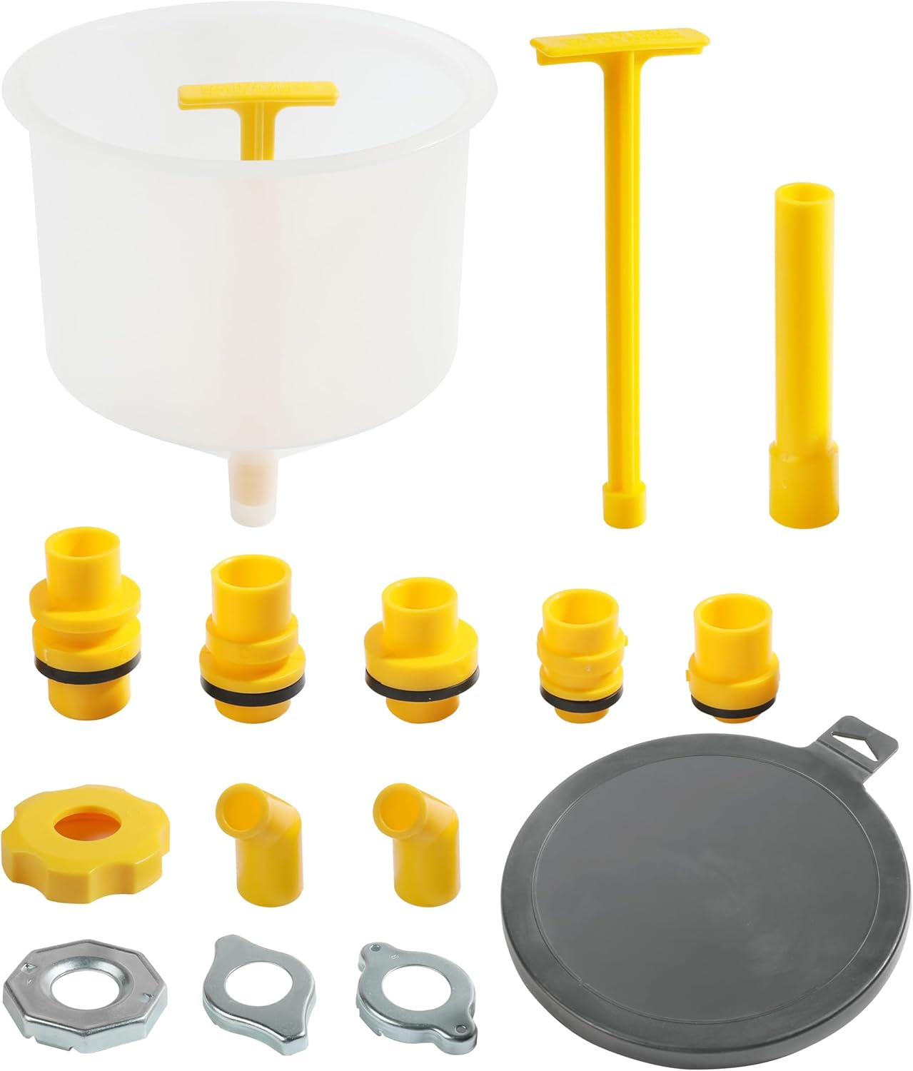 Kit de embudo de refrigerante, kit de descarga de radiador de embudo de refrigerante, accesorios de automóvil Kit de purga de refrigerante sin