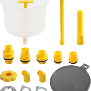 Kit de embudo de refrigerante, kit de descarga de radiador de embudo de refrigerante, accesorios de automóvil Kit de purga de refrigerante sin Kit de embudo de refrigerante, kit de descarga de radiador de embudo de refrigerante, accesorios de automóvil Kit de purga de refrigerante sin
