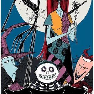 Disney Toalla de Nightmare Before Christmas  Jack and Sally Towel mide aproximadamente 54 x 27 pulgadas  perfecta para baño, piscina, playa Disney Toalla de Nightmare Before Christmas  Jack and Sally Towel mide aproximadamente 54 x 27 pulgadas  perfecta para baño, piscina, playa