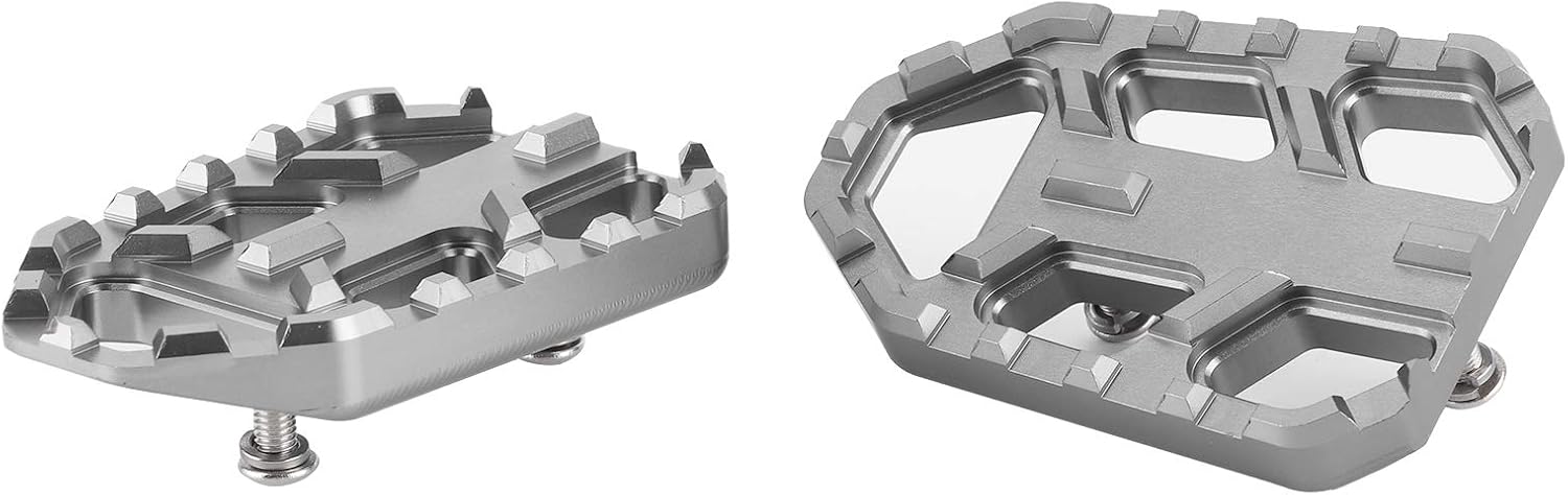 Reposapiés ancho para motocicleta, pedales de aleación de aluminio CNC, aptos para DL650 DL1000 VSTROM 650XT1000XT Pedal de descanso para accesorios