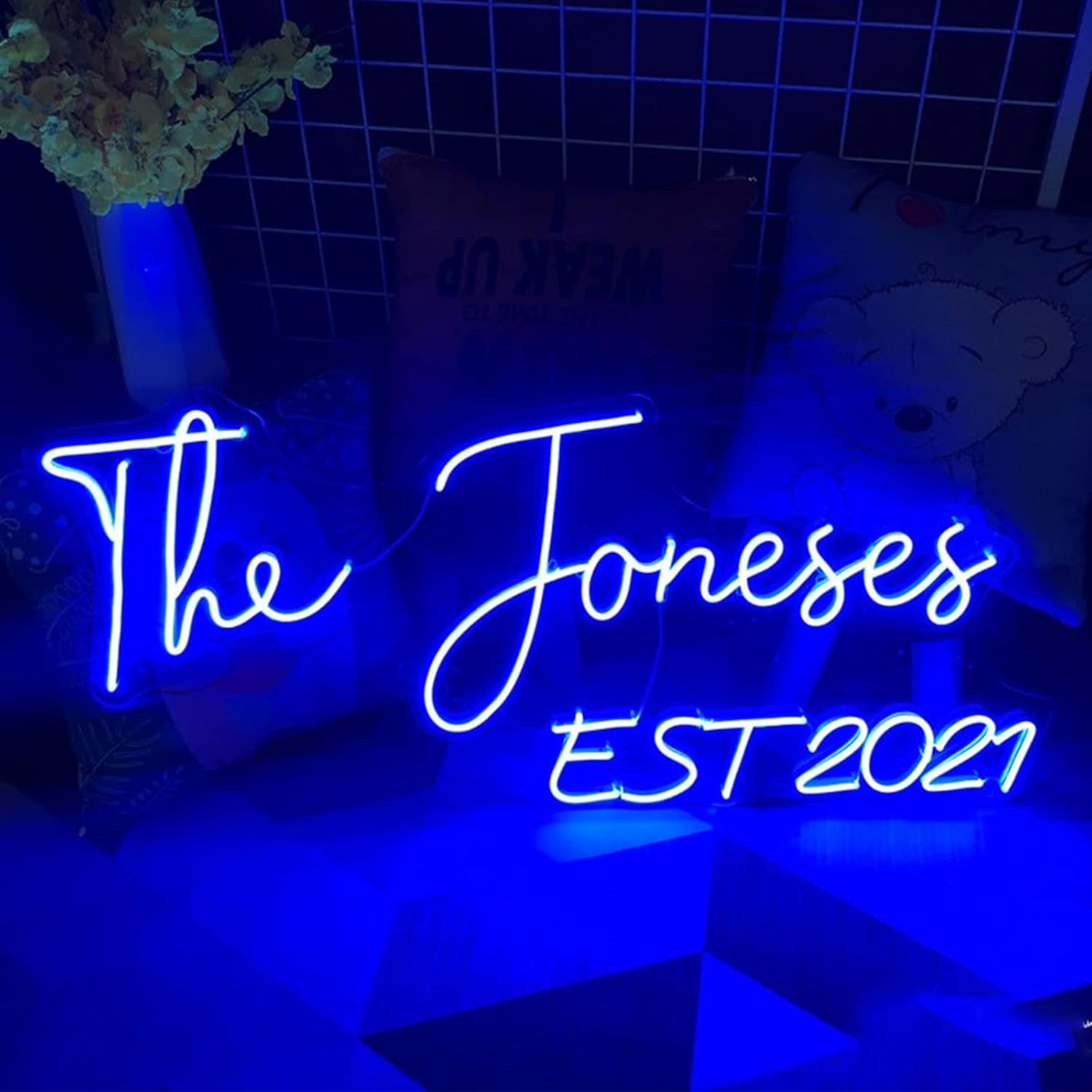 Letrero de neón personalizado para boda, con texto en inglés “Will You Marry Me”, letreros LED para decoración de pared de dormitorio, para
