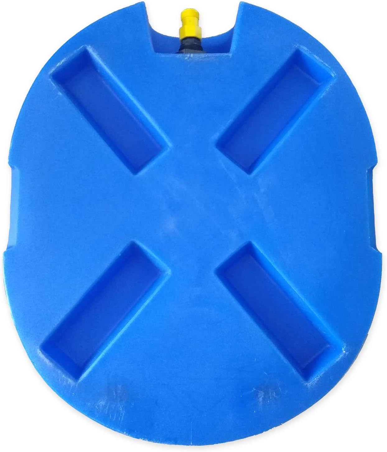 Tanque de almacenamiento de agua de emergencia apilable de 30 galones, 2 tanques y kit de tratamiento de agua, plástico de grado alimenticio sin