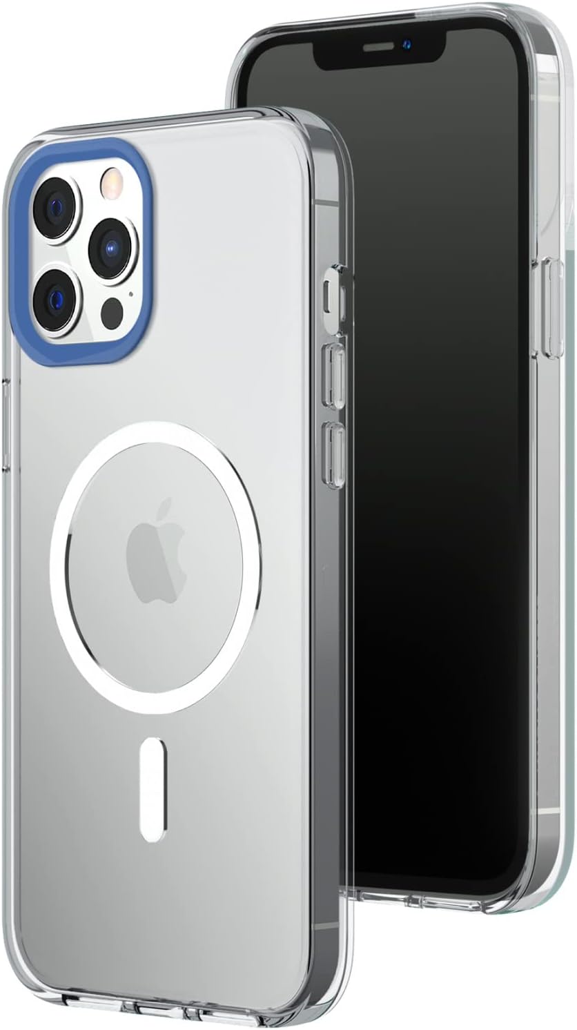 RhinoShield Funda transparente compatible con Magsafe para iPhone 12 Pro Max  Funda magnética superior, resistencia avanzada al amarilleo,
