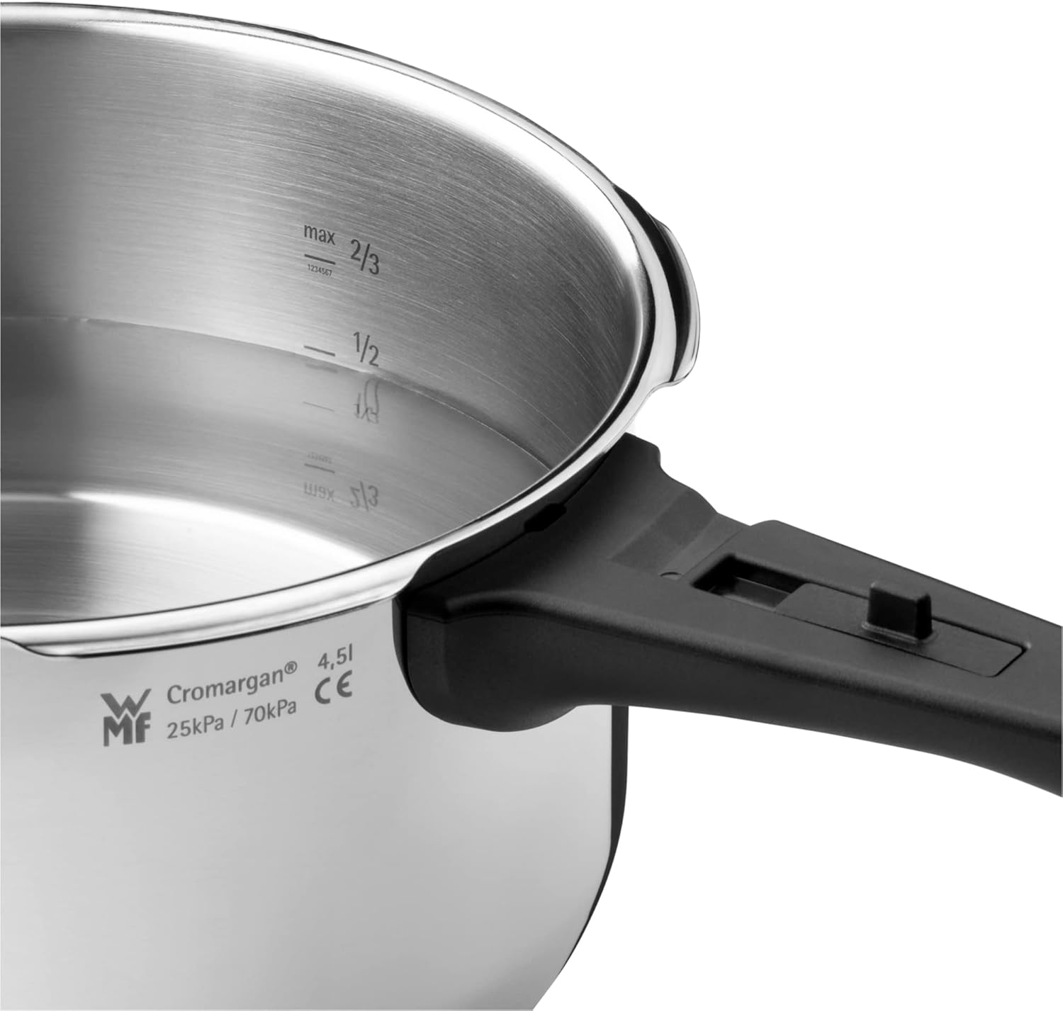 WMF Perfect  Quick Cooker Ø 22 cm Diameter of 6 Litres and a Half Cromargan Stainless Steel for Induction