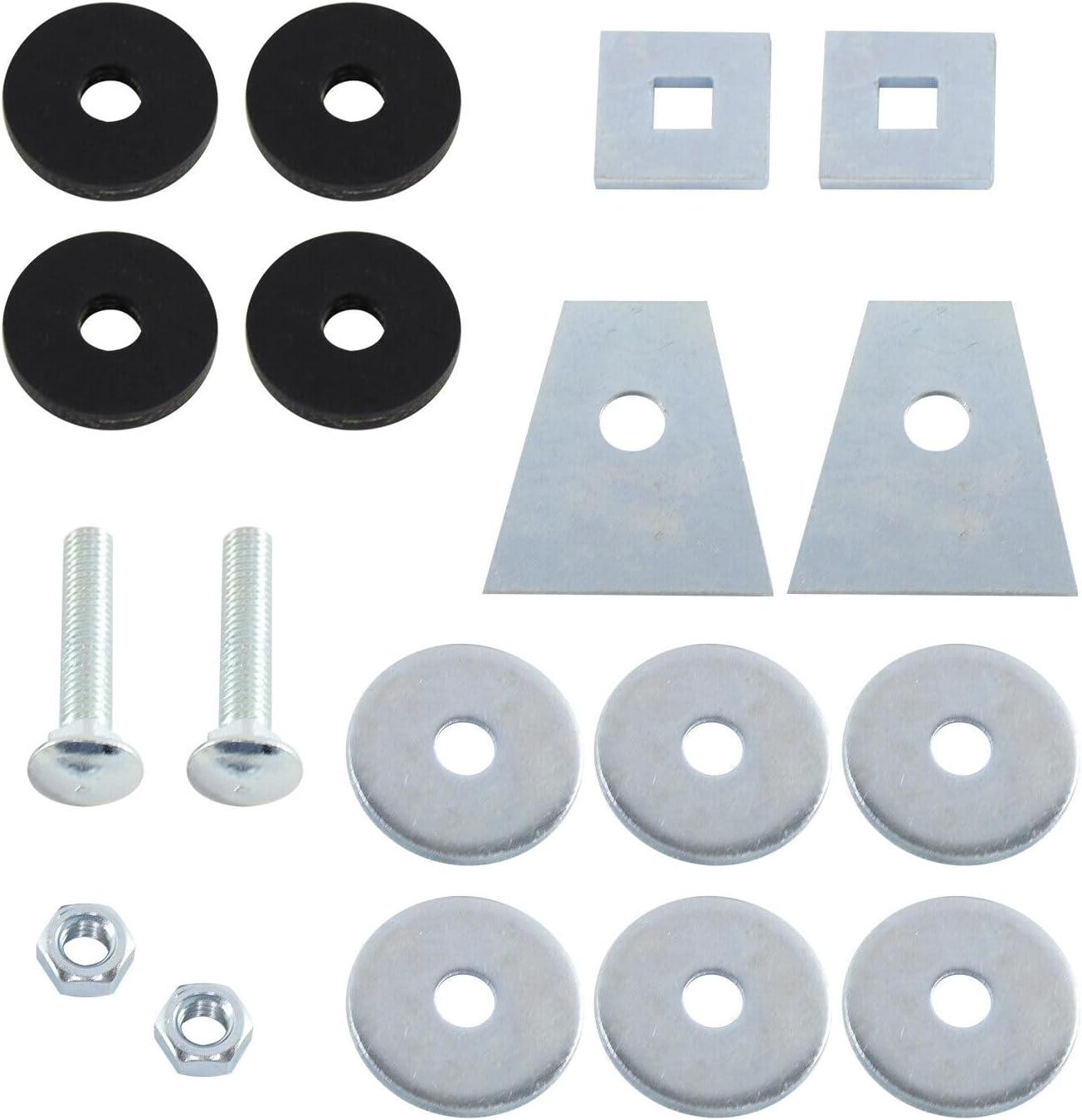 Kit de montaje de soporte de núcleo de radiador para camioneta GMC 1960-1968 #60-16025