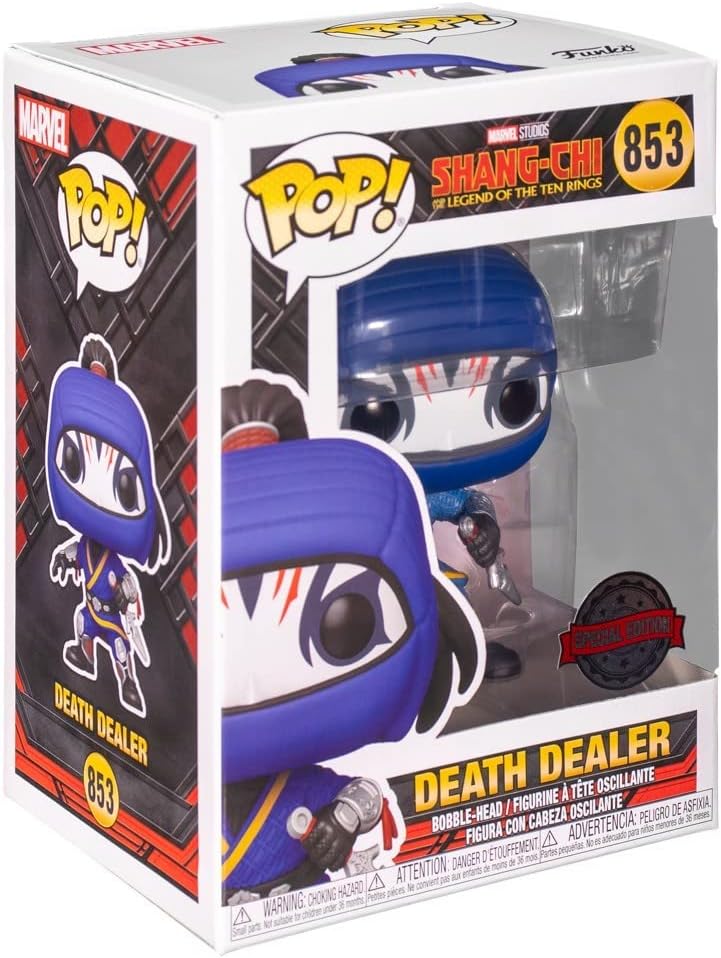 Funko Pop! Shang-Chi y la leyenda de los diez anillos Death Dealer de vinilo incluido con un protector de caja Pop!