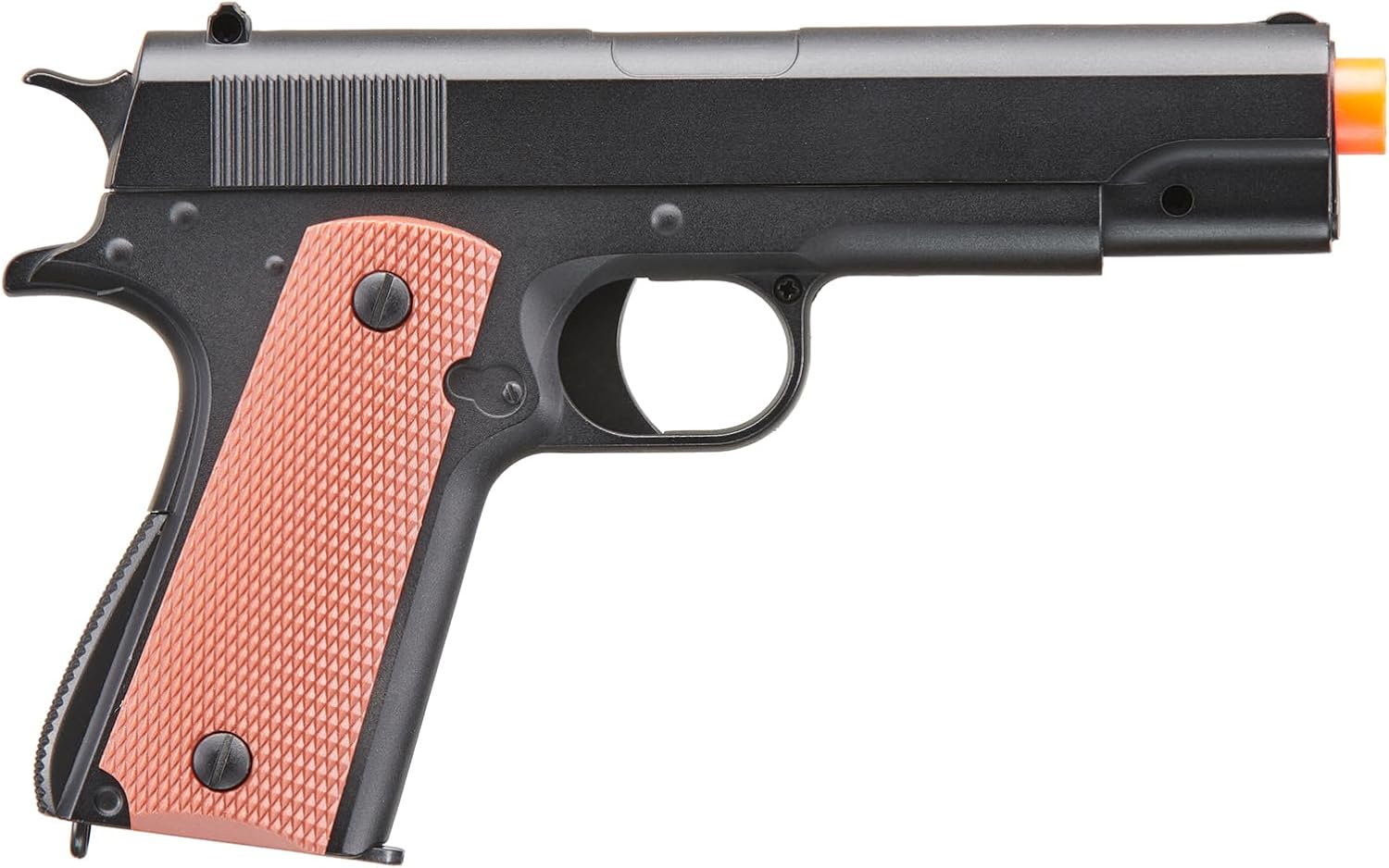 1911 Alloy Series Spring Airsoft Pistola (Color NegroMarrón)