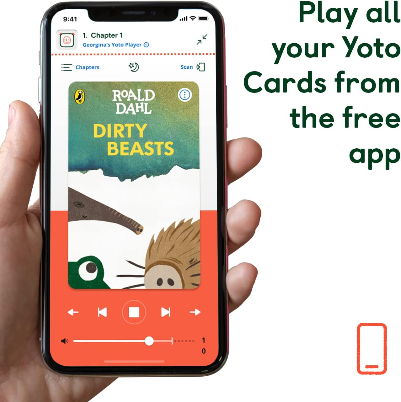 Yoto Historias de sueño de 5 minutos tarjeta de audio para niños para usar con Yoto Player y mini reproductor de audio todo en 1, escucha educativa