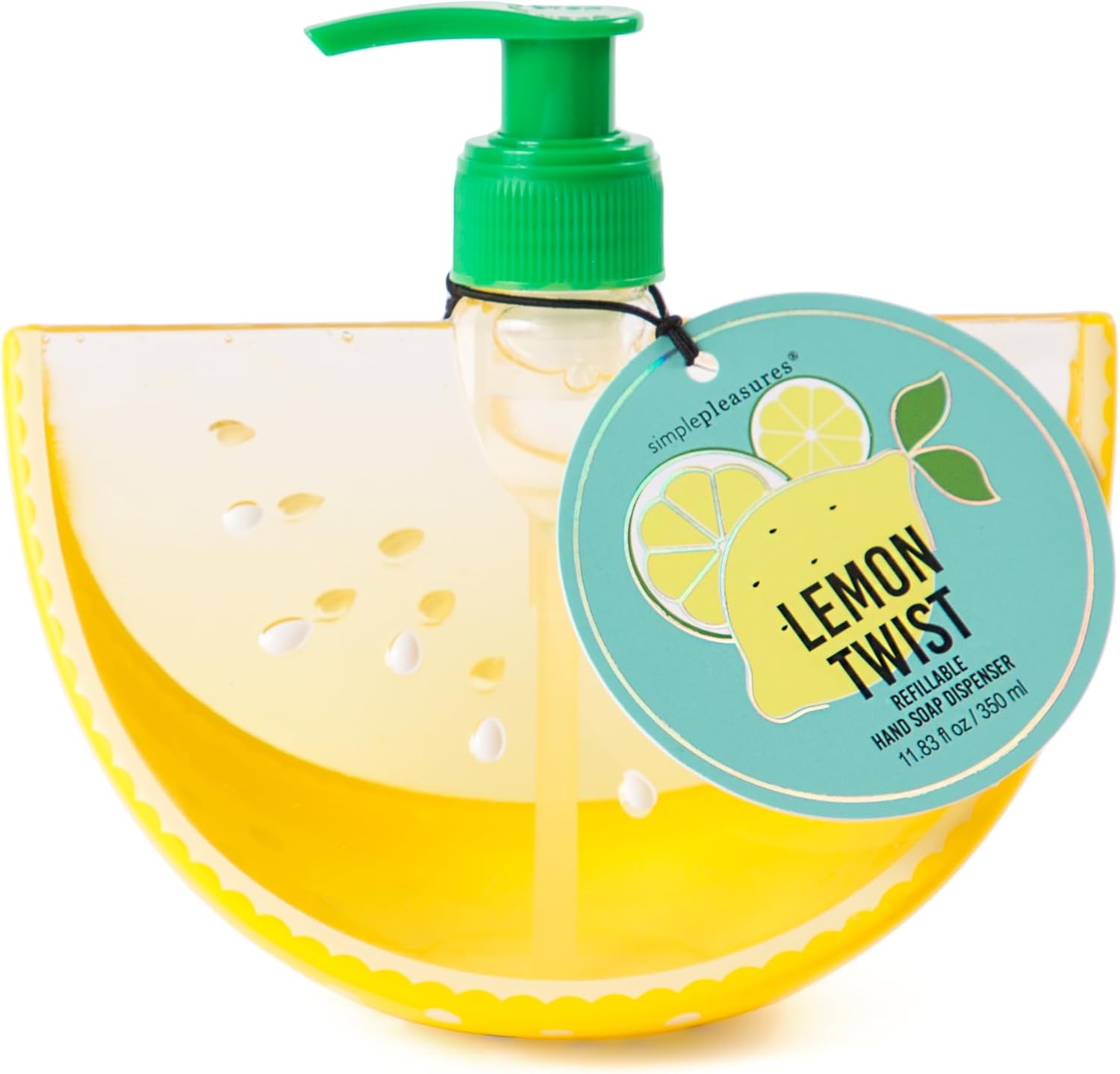 Dispensador de jabón de manos de cerámica de decoración novedosa botella con forma de placeres simples con jabón líquido perfumado – Bomba de mano