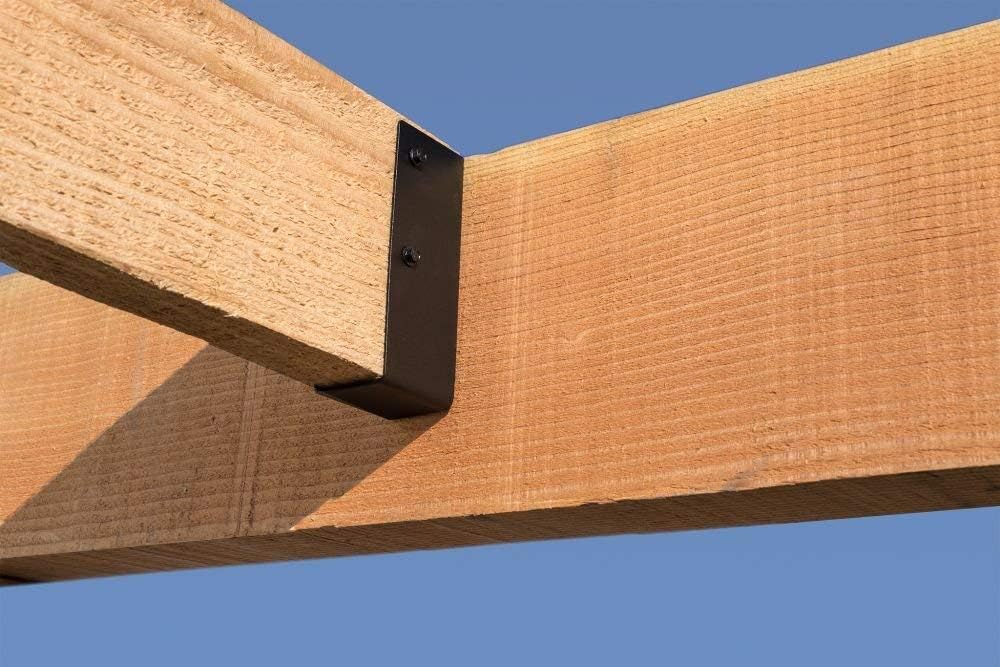Simpson Strong Tie APLH26 Outdoor Accents – Percha para vigas de luz con brida oculta de 2 x 6 pulgadas, acero, 1.75 pulgadas (paquete de 2)