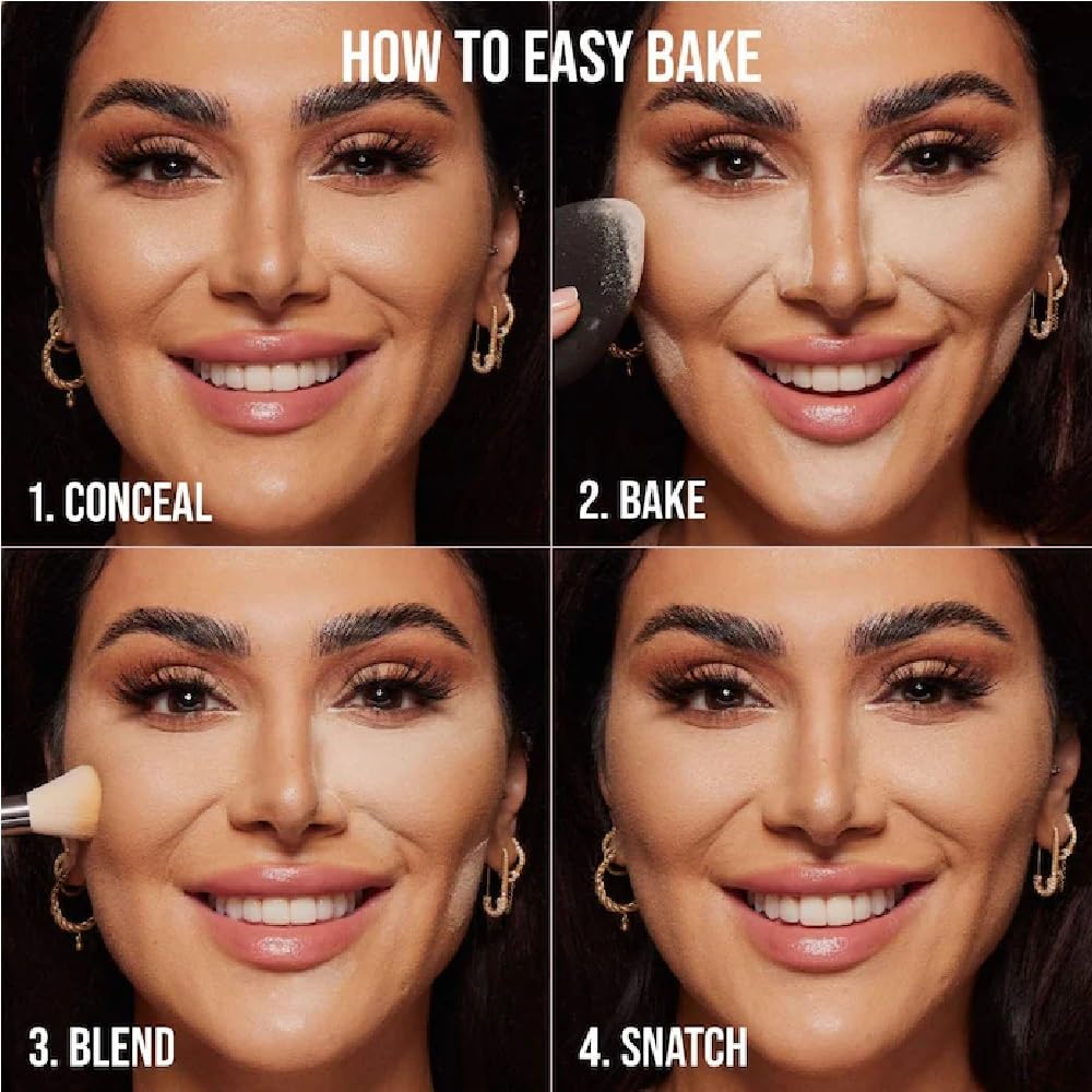 H.U.D.A BEAUTY Mini Easy Bake – Polvo suelto para hornear y fijar (0.21 oz  6 g)