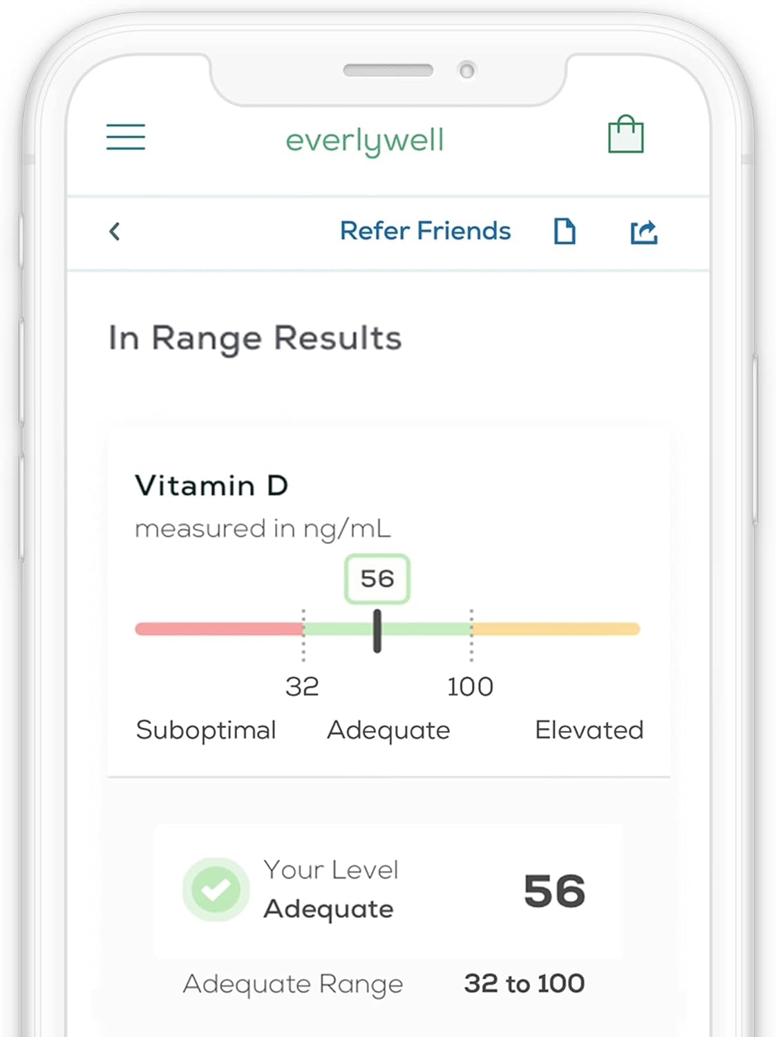 Everlywell Prueba de vitamina D – Kit de recolección en casa – Resultados precisos de un laboratorio certificado por CLIA en cuestión de días – A