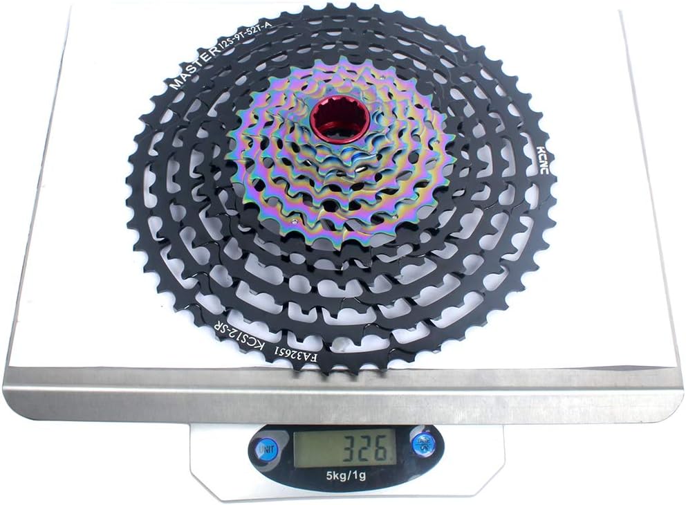 Bicicleta eléctrica de montaña Cassette 12 velocidades 9-52T para Sram XD Eagle XX1XO1GX 12s uso más ligero solo 11.53 oz