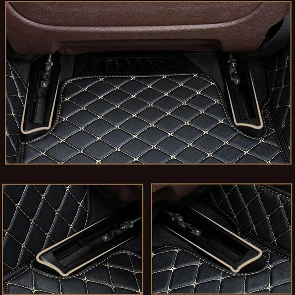 NGUMMS Tapetes para piso de automóvil, protección específica para todo tipo de clima, compatible con la mayoría del 98% de los autos, SUV (negro)