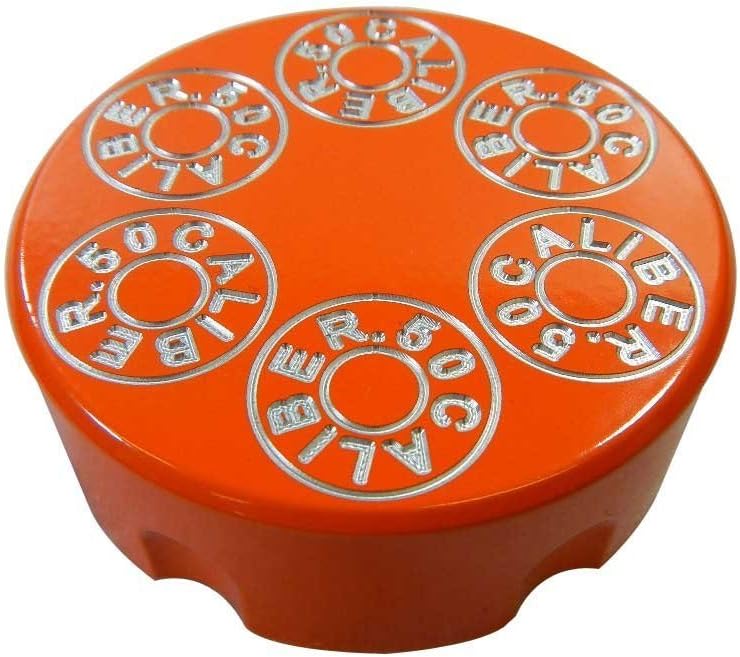 Tapa de gas de aluminio CNC Billet, color naranja con recubrimiento en polvo, compatible con modelos Polaris RZR, Ranger, General, Sportsman,