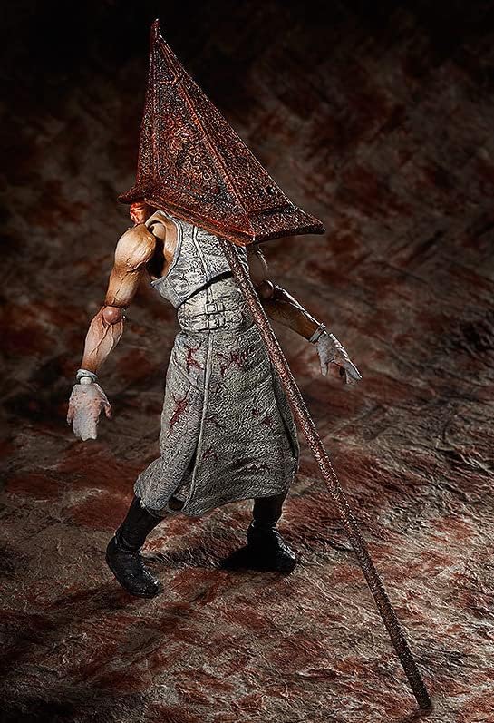 Silent Hill – Figura de acción con cabeza de pirámide roja de 2 triángulos, figura de PVC, regalo de cumpleaños coleccionable de 5.9 pulgadas
