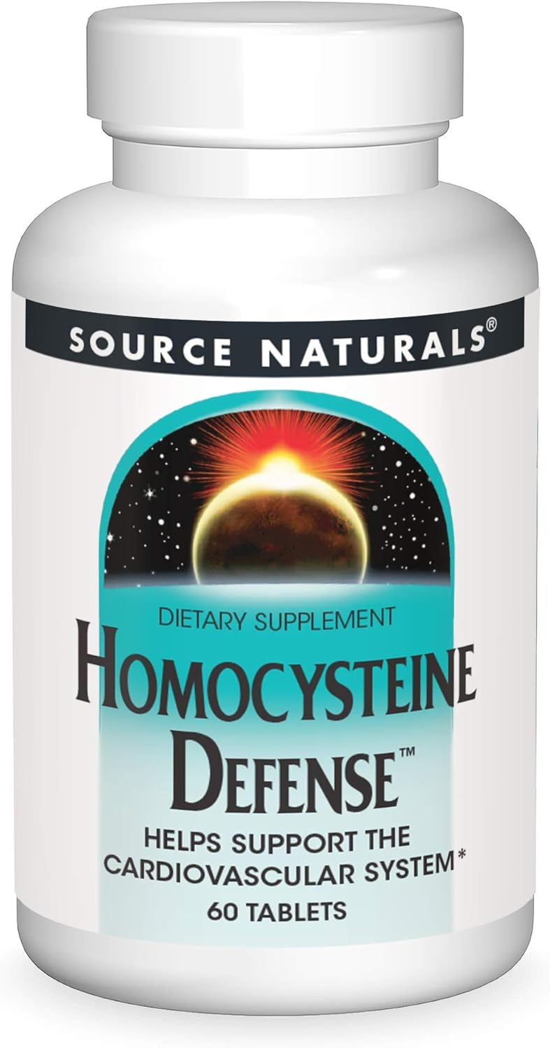 Source Naturals Homocisteína Defensa, 60 Tabletas