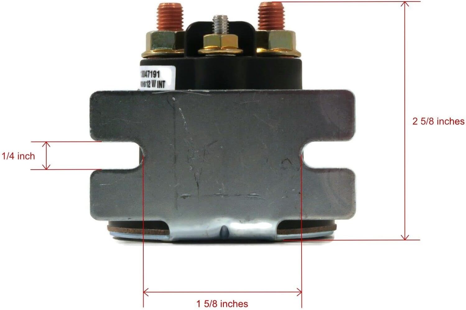 The ROP Shop  Solenoide resistente de 12 voltios, servicio intermitente, 1304719 para puertas elevadoras eléctricas