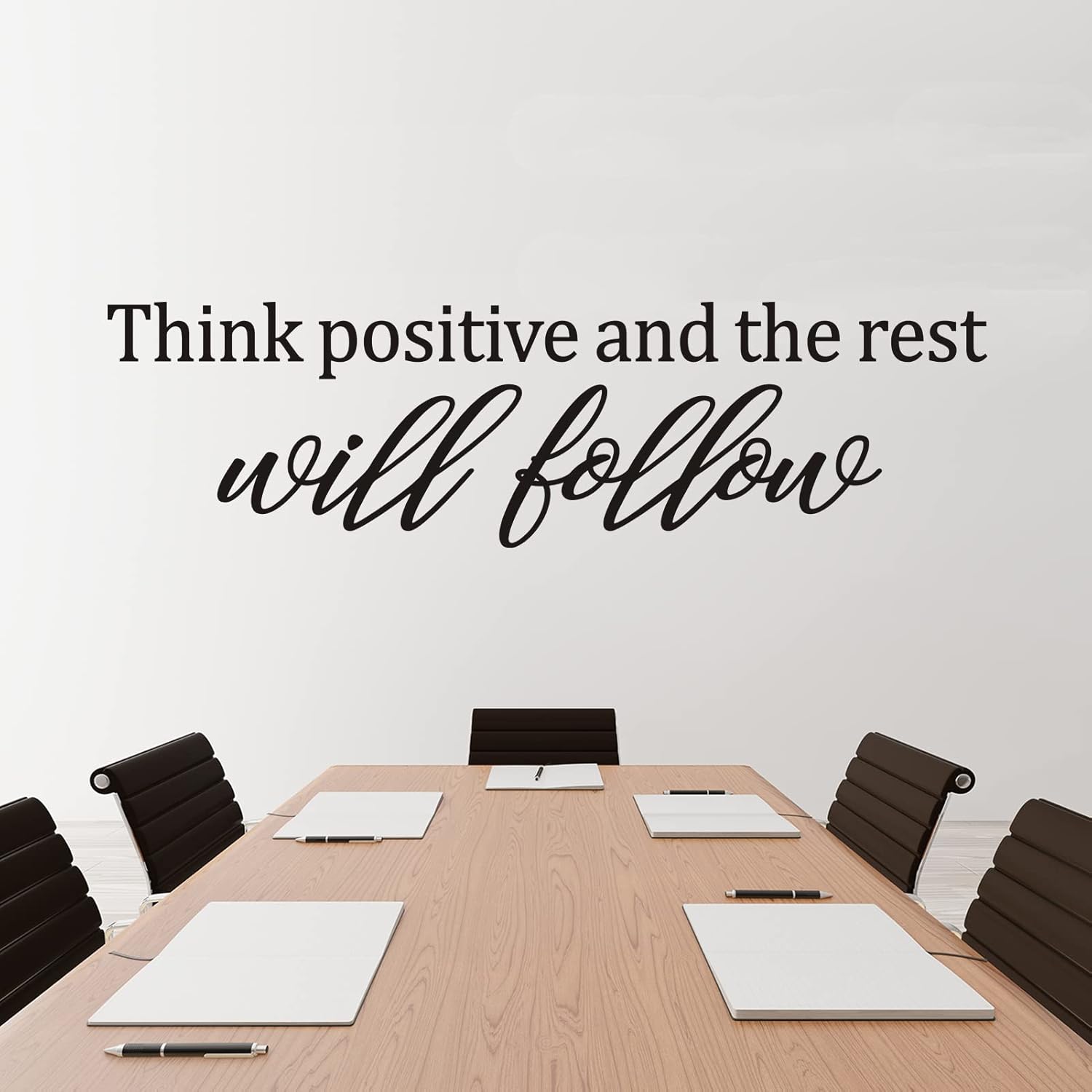 Calcomanías inspiradoras de pared, calcomanías de pared de oficina, citas motivacionales, gimnasio, dormitorio, lugar de trabajo, aula,