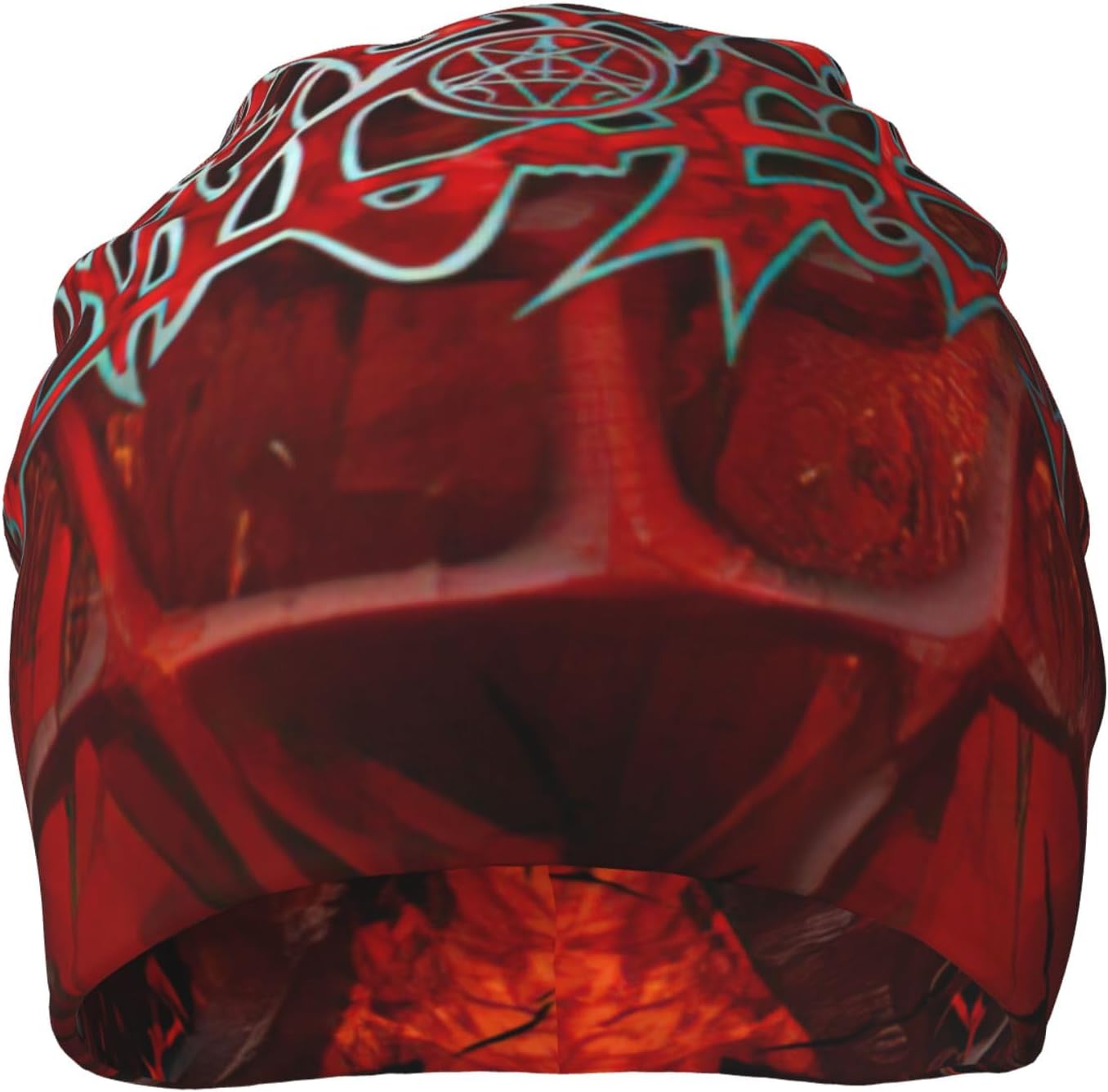 KyjsiUhyU Morbid – Gorros de ángel con banda de metal para hombres, mujeres y adolescentes  Moda delgada unisex Aldult Skull Knit Hat sombrero de