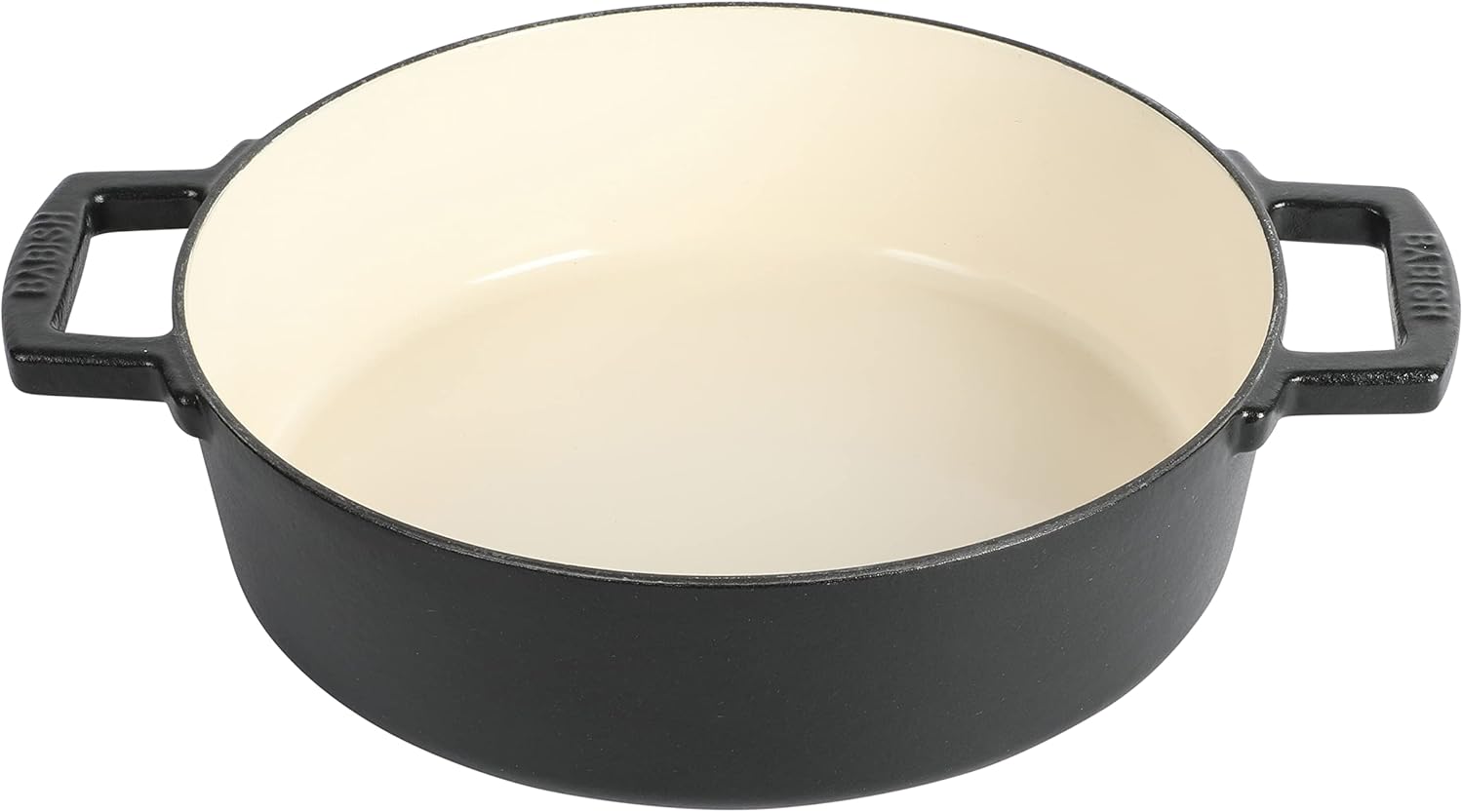 Babish Braiser de hierro fundido de 3 cuartos