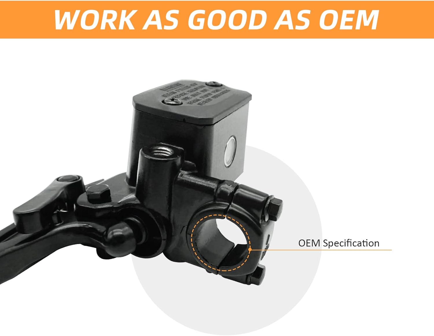 Cilindro maestro de freno delantero 705600865 705601430 compatible con Can Am Outlander Renegade 650 450 500 570 800 850 1000 2012-2021 All Editon
