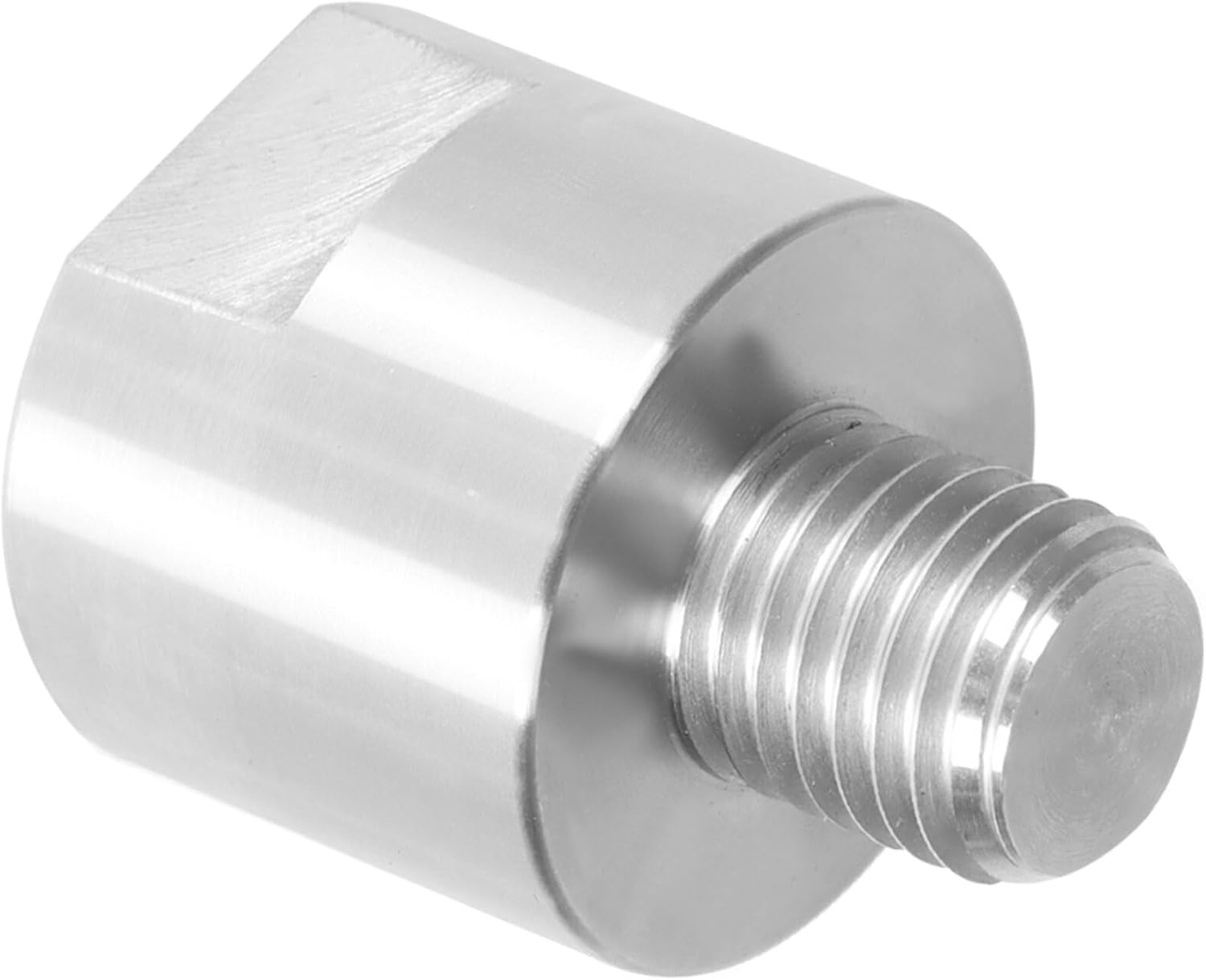 TJHSM El adaptador de cabezal de torno convierte 1-14 pulgadas x 8tpi a 1 pulgada x 8 tpi apto para torno de carpintería
