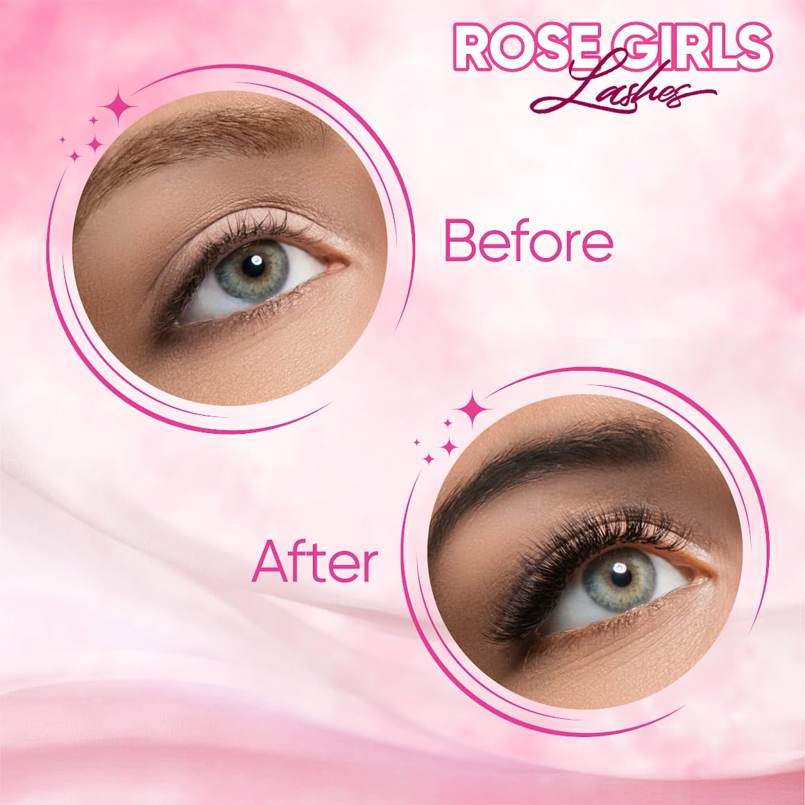 ROSE GIRL Abanicos sueltos Promade  Pestañas de volumen hechas a mano de aspecto natural de 3D a 16D  C CC D DD Curl  Extensiones de pestañas