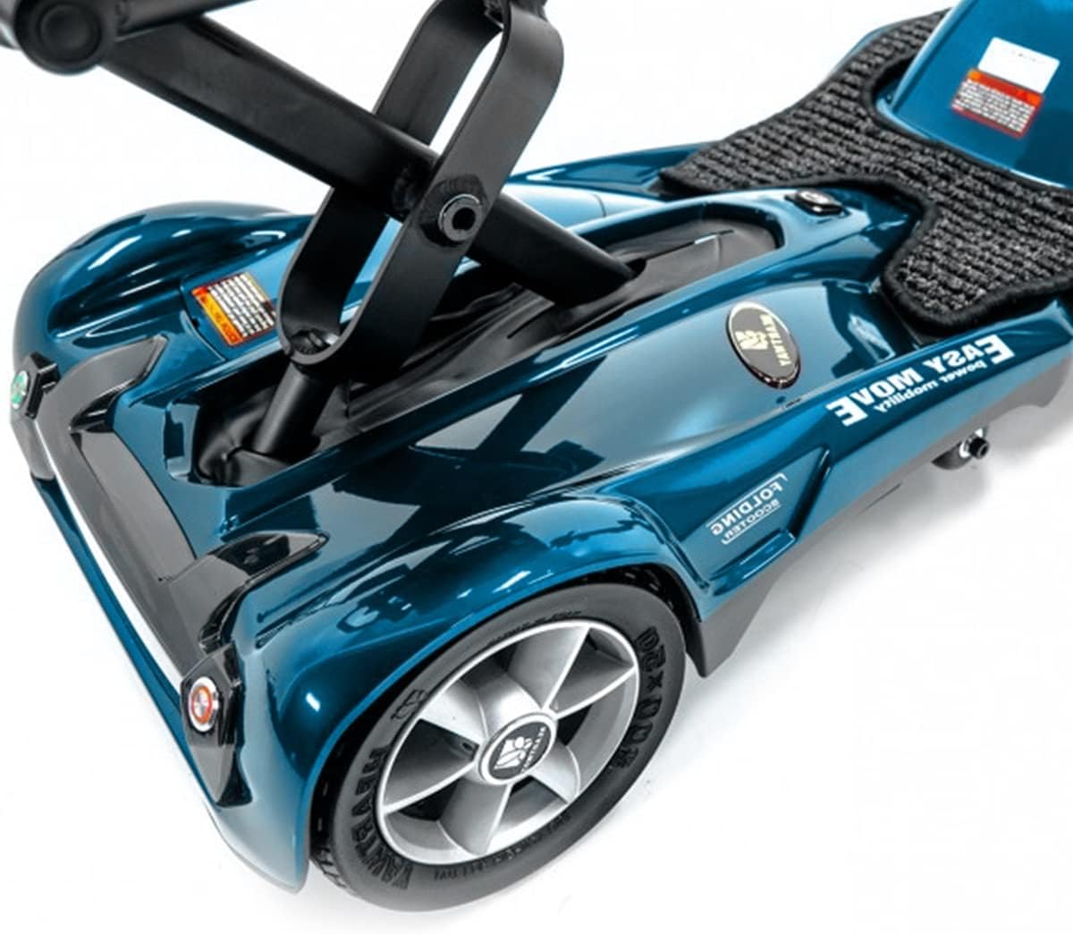 EV Rider Transport M EZ (Easy Move) S19M Fold – Scooter eléctrico plegable manual para adultos, personas mayores, discapacitados, peso ligero, para
